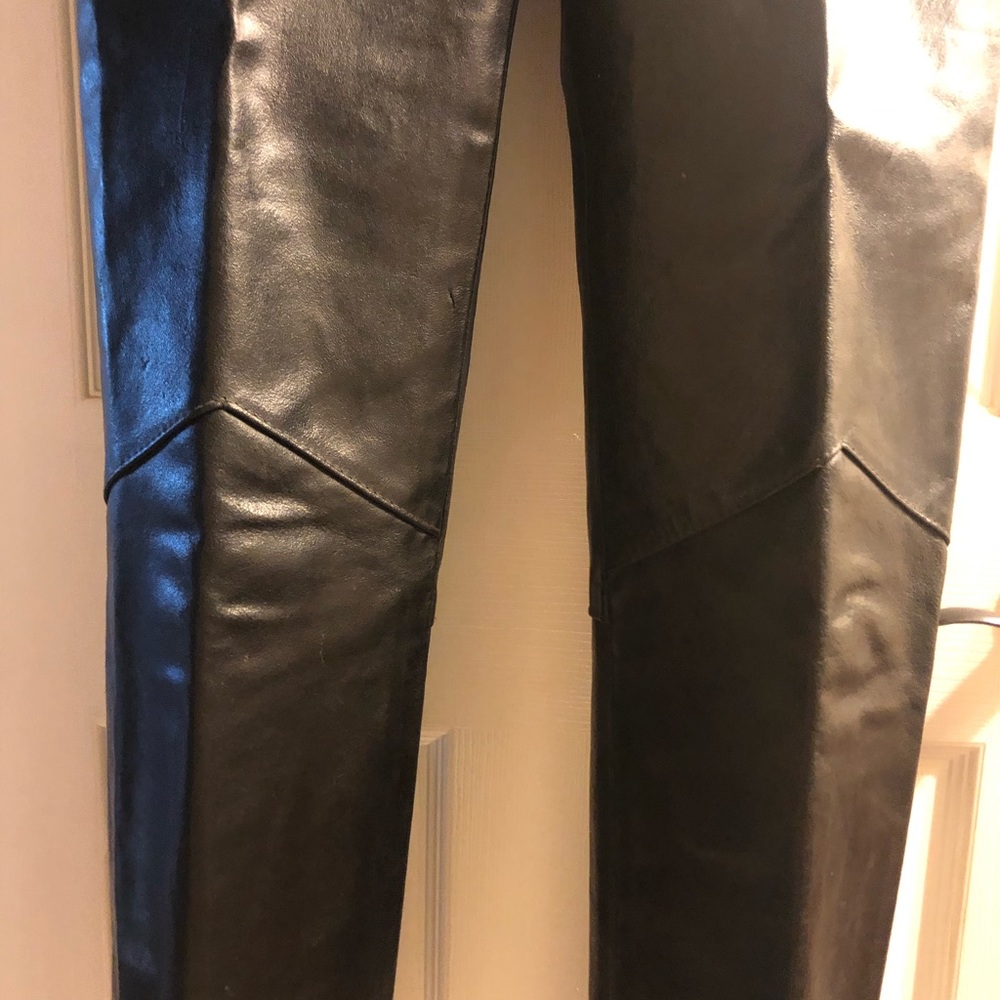GinoLeathers Black Leather Pants